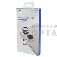 Защитное стекло на камеру KEEPHONE CLEAR, iPhone 16 (6.1) Защитное стекло на камеру KEEPHONE CLEAR, iPhone 16 (6.1)