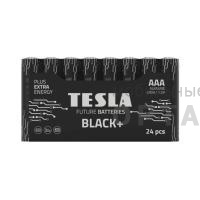 Элемент питания TESLA BATTERIES AAA BLACK+ 24 MULTIPACK LR03/SHRINK 24 PCS (24/720/51840)