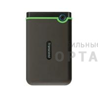 Жесткий диск HDD Transcend 1 TB М3 серо-зелёный, 2.5", USB 3.1