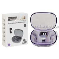 Наушники беспроводные Apro118 (Bluetooth V5.3) в упаковке, фиолетовые Наушники беспроводные Apro118 (Bluetooth V5.3) в упаковке, фиолетовые