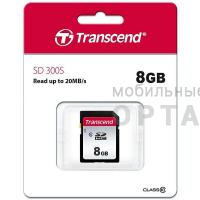 Карта памяти SDHC 8 Гб Transcend 300S Class10