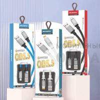 Кабель USB RECRSI DA-13 Lightning белый