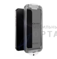 Стекло защитное, KEEPHONE QUICK FIT PRIVACY 3D БЕЗ РАМКИ FULL GLUE САМОКЛЕЯЩИЙСЯ GLASS iPhone 17 AIR