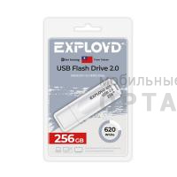USB  256GB  Exployd  620  белый