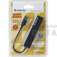 Хаб Defender Quadro Express USB3.0, 4 порта (1/100)