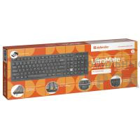 Беспроводная клавиатура Defender UltraMate SM-535 RU,черный,мультимедиа (1/20) Беспроводная клавиатура Defender UltraMate SM-535 RU,черный,мультимедиа (1/20)