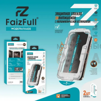 Стекло защитное антишпион FaizFull FH400, с автоустановкой, в комплекте 2шт, для iPhone 14 Pro/15/16