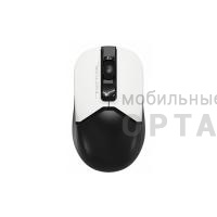 Мышь A4TECH Fstyler FG12S белый оптическая (1200dpi) беспроводная USB (3but)