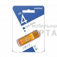 USB  4GB  Smartbuy  Glossy  оранжевый USB  4GB  Smartbuy  Glossy  оранжевый