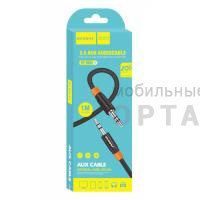 Кабель AUX RECRSI YP-006 чёрный Кабель AUX RECRSI YP-006 чёрный