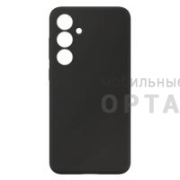 Чехол силикон COVER, бархатная подкладка в упаковке, Honor X7c, черный