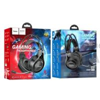 Наушники накладные HOCO W106, Tiger Gaming, Jack 3.5мм, 1.8 м,  черный