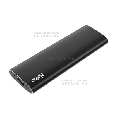 Жесткий диск SSD Netac   250 GB  Z USB-C чёрный, USB 3.2, Slim
