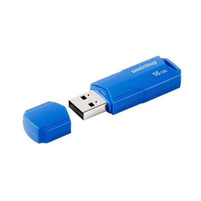 Флешка USB 16 Гб Smartbuy  Clue  синий