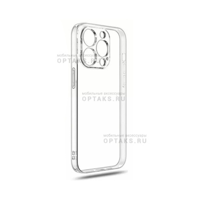 Чехол прозрачный силикон в техпаке, для iPhone 11