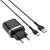 Блок питания сетевой 1 USB HOCO C12Q, 3000mA, , пластик, QC3.0, кабель Type-C, цвет: чёрный (1/10/100) Блок питания сетевой 1 USB HOCO C12Q, 3000mA, , пластик, QC3.0, кабель Type-C, цвет: чёрный (1/10/100)