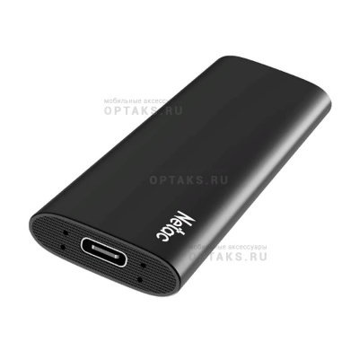 Жесткий диск SSD Netac   500 GB  Z USB-C чёрный, USB 3.2, Slim