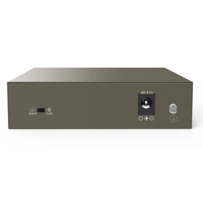 Неуправляемый 5 портовый PoE коммутатор Tenda TEF1105P-4-63W, 5*10/100 Mbps Base-TX