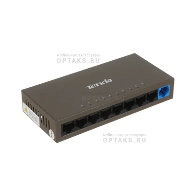 Неуправляемый коммутатор Tenda TEF1109D, 9*10/100 Mbps RJ45 port, режим порта VLAN