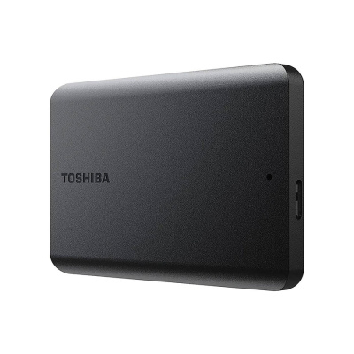 Жесткий диск HDD Toshiba  1 TB Canvio Basics чёрный, 2.5", USB 3.2 (NEW)