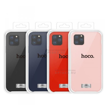 Чехол HOCO Pure Series Case для iPhone 15 Plus, синий