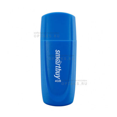 Флешка USB 4 Гб Smartbuy  Scout  синий