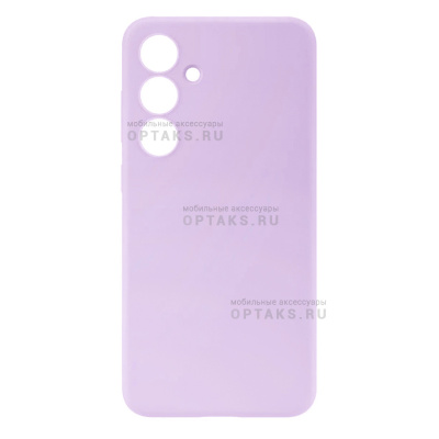 Чехол силикон COVER, бархатная подкладка в упаковке, Tecno Spark G01, сиреневый