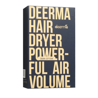 Фен для волос DEERMA DEM-CF15W,  синий