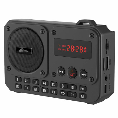 Радиоприемник RITMIX RPR-010, темно-серый