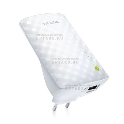 Повторитель беспроводного сигнала TP-Link RE200 AC750 10/100BASE-TX/Wi-Fi белый