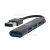 Хаб RITMIX CR-4400M,USB3.0;1xUSB3.0+3xUSB2.0, каб.9.5см,корп.алюм.сплав (1/200)