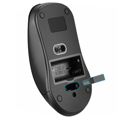 Мышь беспроводная DEFENDER Nexus MS-195, 4 кнопки,800-1600 dpi, черный (1/40)